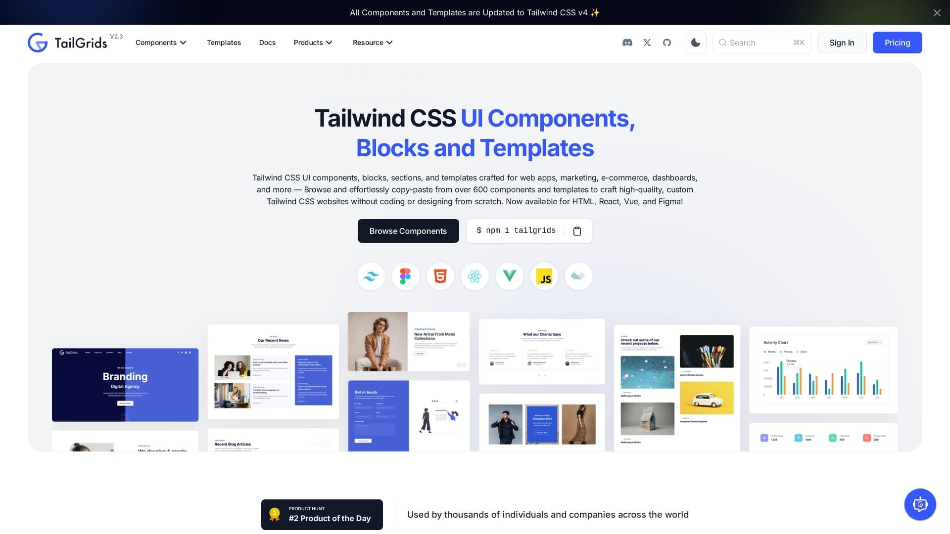 Tailgrids